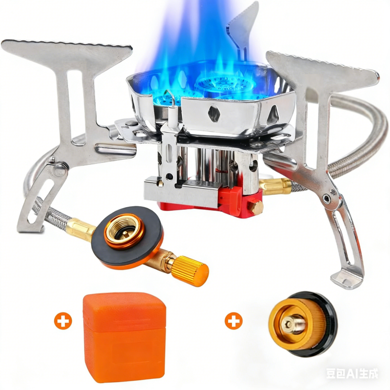 Outdoor Camping Burner - Outdoor Portable Burner Travel Windproof Camping