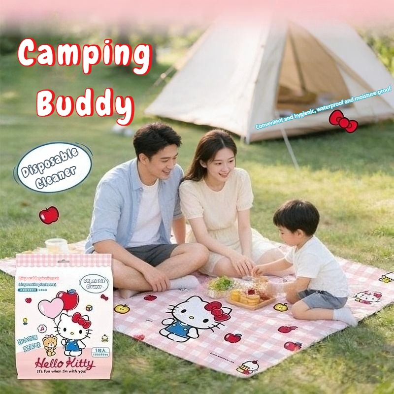 Outdoor Camping Burner - Sanrio Kawaii Hello Kitty Waterproof Picnic