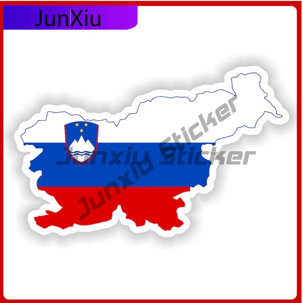 Outdoor Camping Logo - Slovenia National Flag And Emblem Map