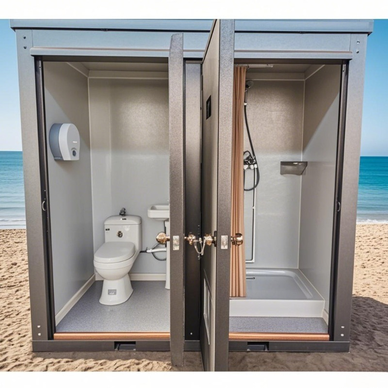 Public Buildings Movable Porta - Outdoor Camping Shower ulasan dan harga