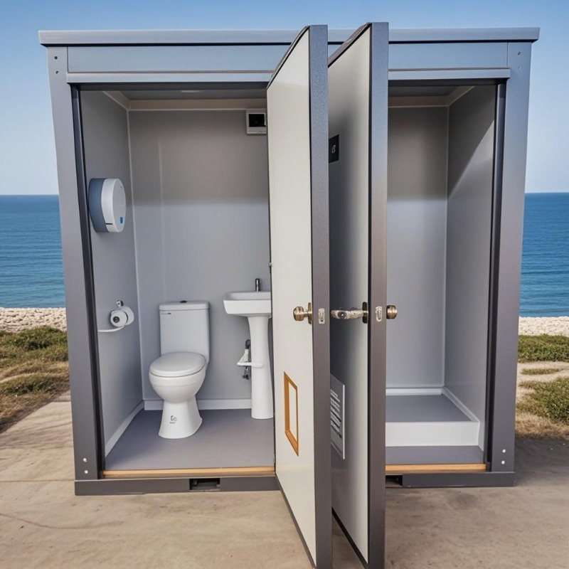 Public Buildings Movable Porta - Outdoor Camping Shower ulasan dan harga