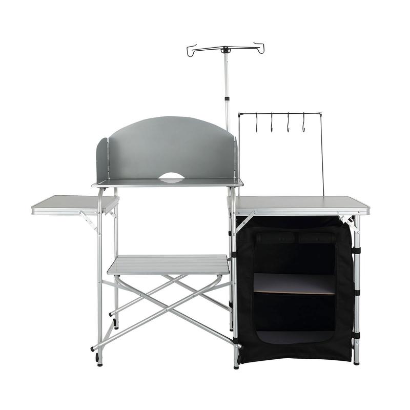 Camping Kitchen Table, Folding - Outdoor Camping Kitchen Setup ulasan dan harga