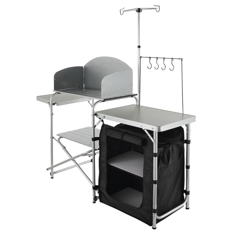 Camping Kitchen Table, Folding - Outdoor Camping Kitchen Setup ulasan dan harga