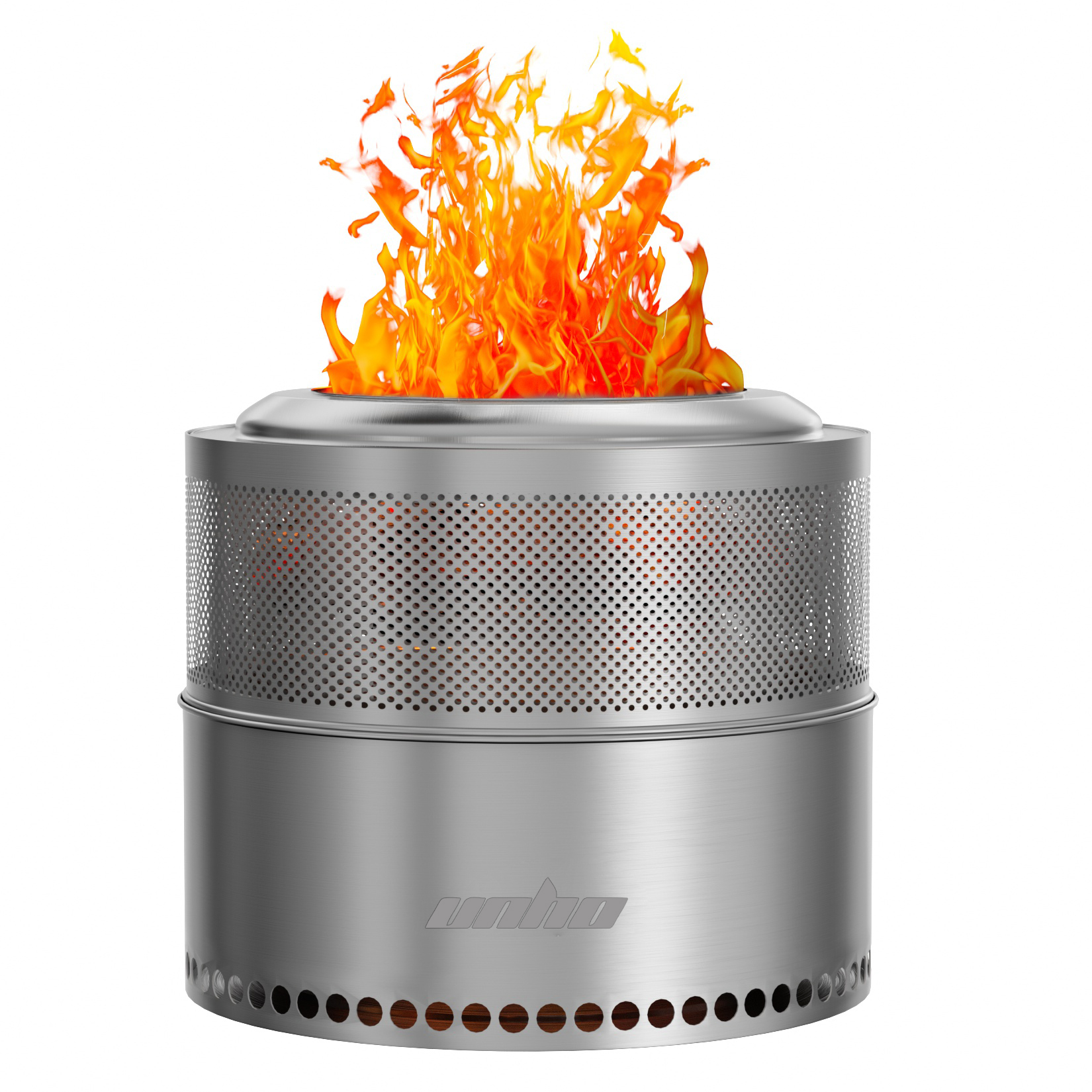 Portable Stainless Steel Firep - Outdoor Camping Bin ulasan dan harga
