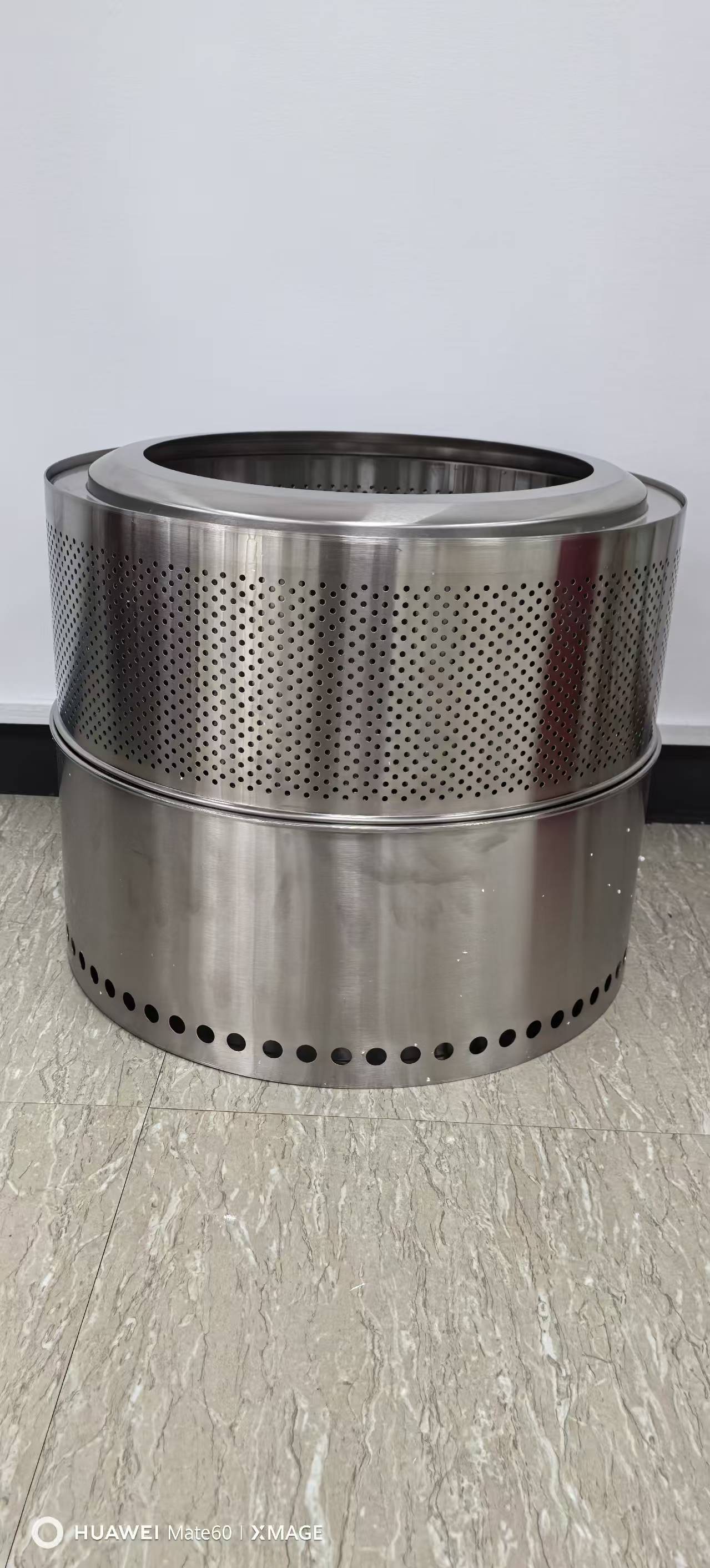 Portable Stainless Steel Firep - Outdoor Camping Bin ulasan dan harga