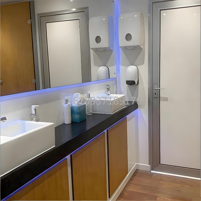 Mobile Toilet Trailer with Bas - Outdoor Camping Shower ulasan dan harga