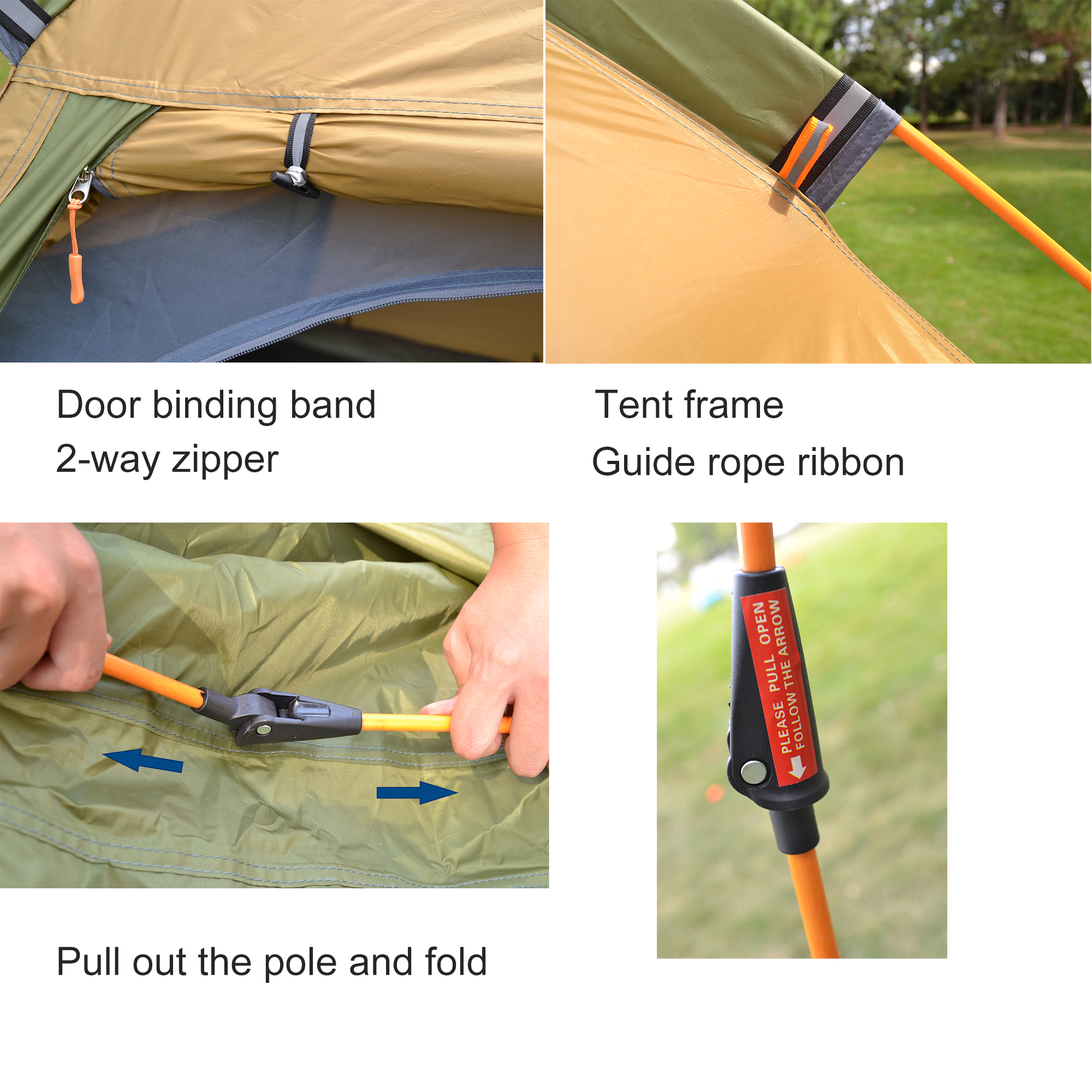 Desert&Fox 3-4 Person Dome Aut - Outdoor Camping Dome ulasan dan harga