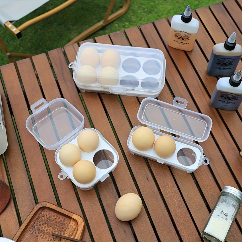 1Pc Kitchen Portable Egg Holde - Outdoor Camping Bin ulasan dan harga