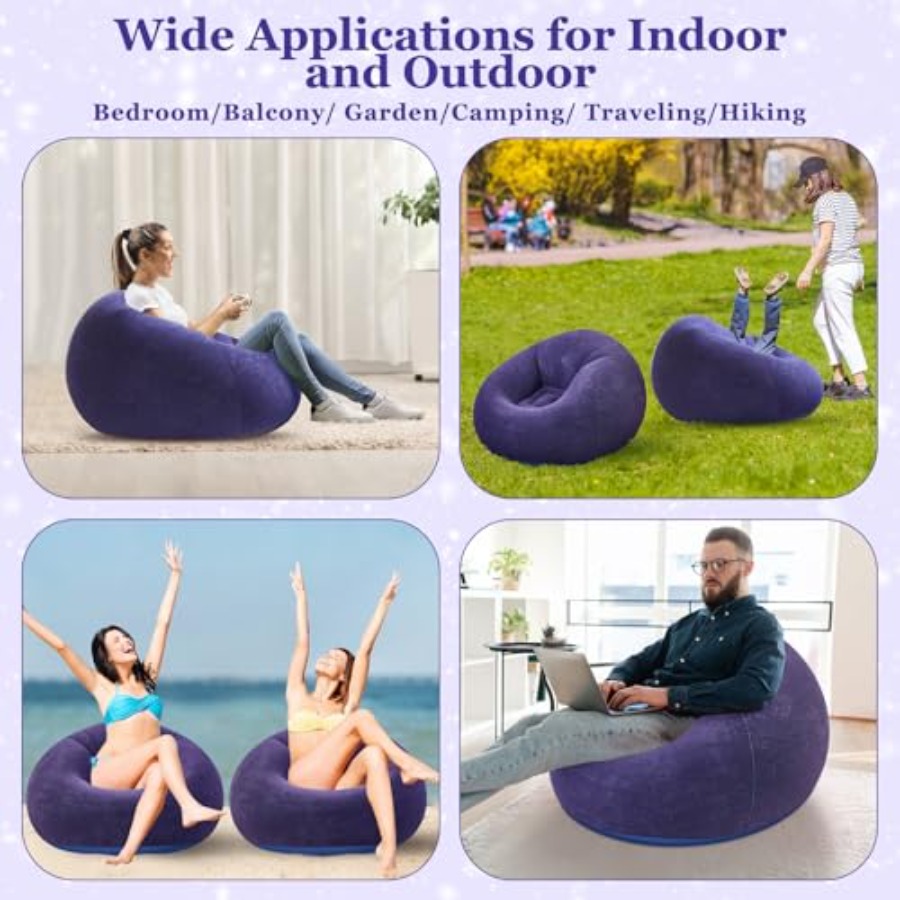 Inflatable Bean Bag Chairs Out - Outdoor Camping Chairs Folding ulasan dan harga