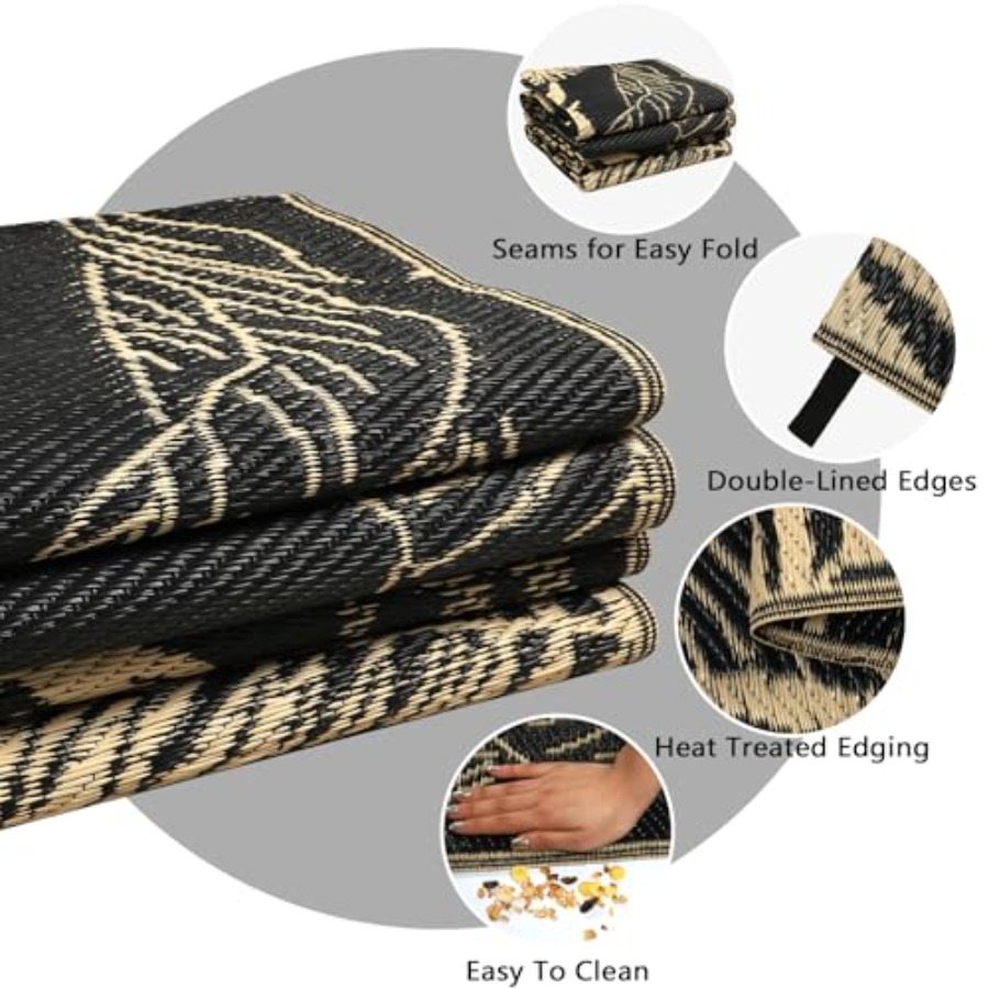 Outdoor Rug Waterproof 8x10 ft - Outdoor Camping Rugs 8X10 ulasan dan harga