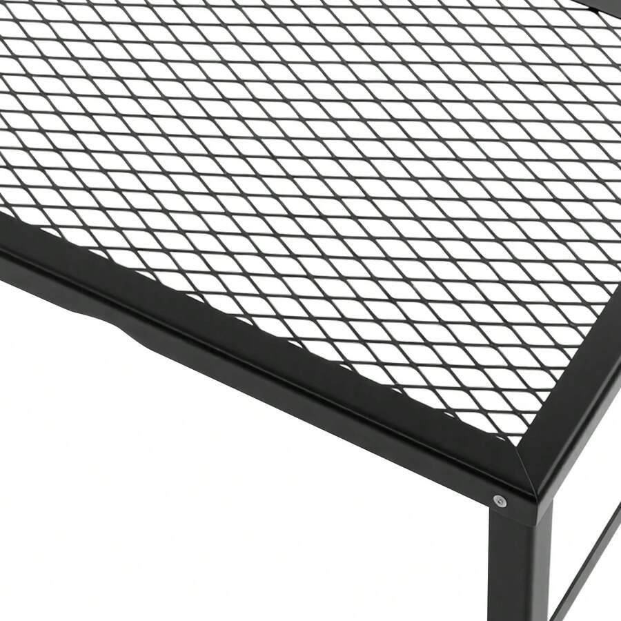 Black Folding Camping Grill, F - Outdoor Camping Table Foldable ulasan dan harga