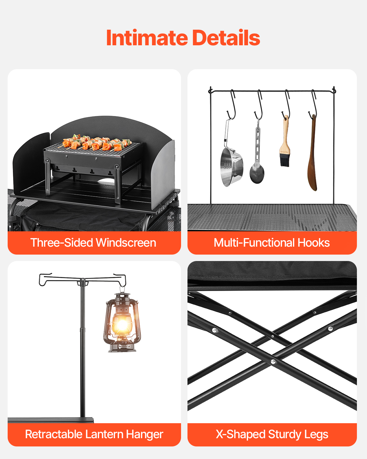SucceBuy Camping Kitchen Table - Outdoor Camping Kitchen Setup ulasan dan harga