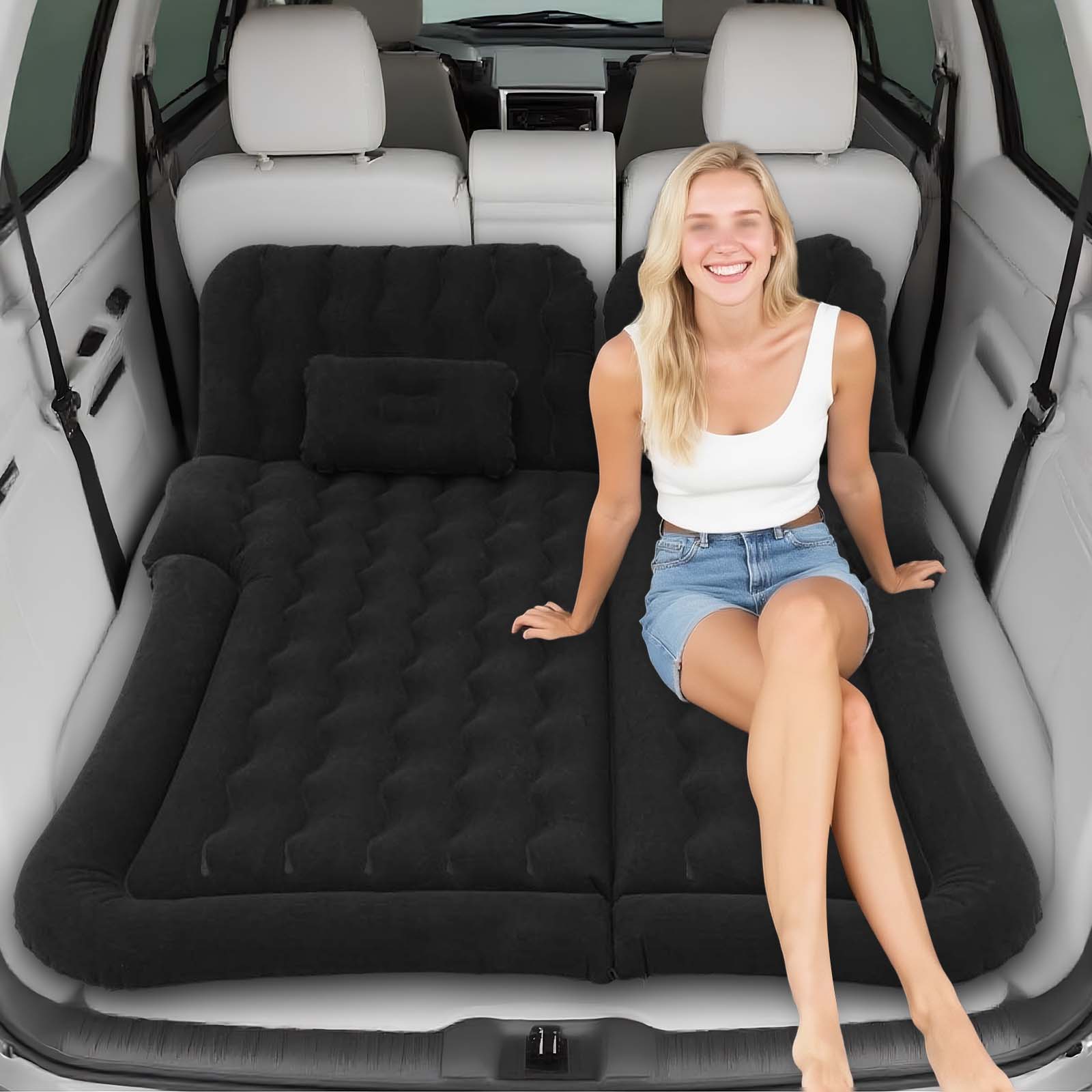 SUV Air Mattress With Pillows, - Camp Pillow Compressible ulasan dan harga