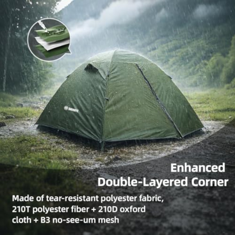 Backpacking Tent 2//4 - Ultral - Outdoor Camping Dome ulasan dan harga