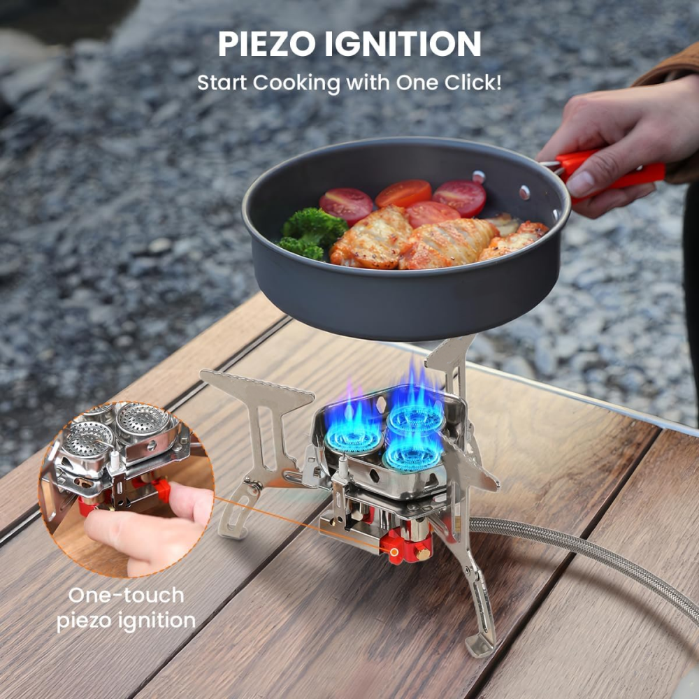 Outdoor Portable Burner Travel - Outdoor Camping Burner ulasan dan harga