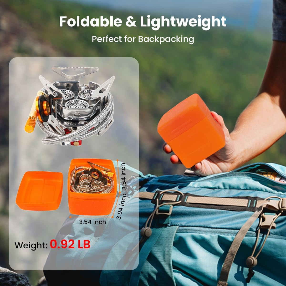 Outdoor Portable Burner Travel - Outdoor Camping Burner ulasan dan harga