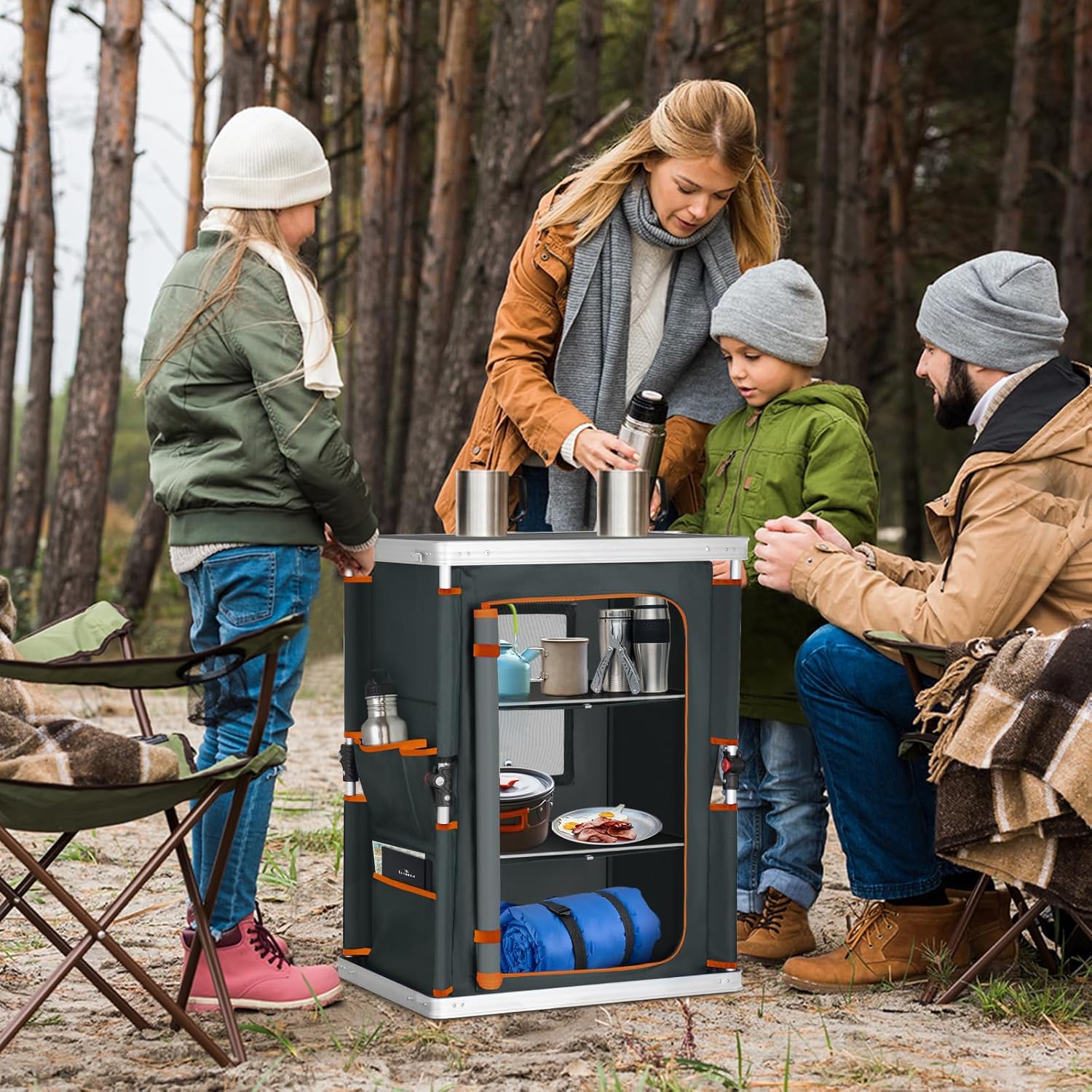 Outdoor Folding Camping Table  - Outdoor Camping Kitchen Setup ulasan dan harga