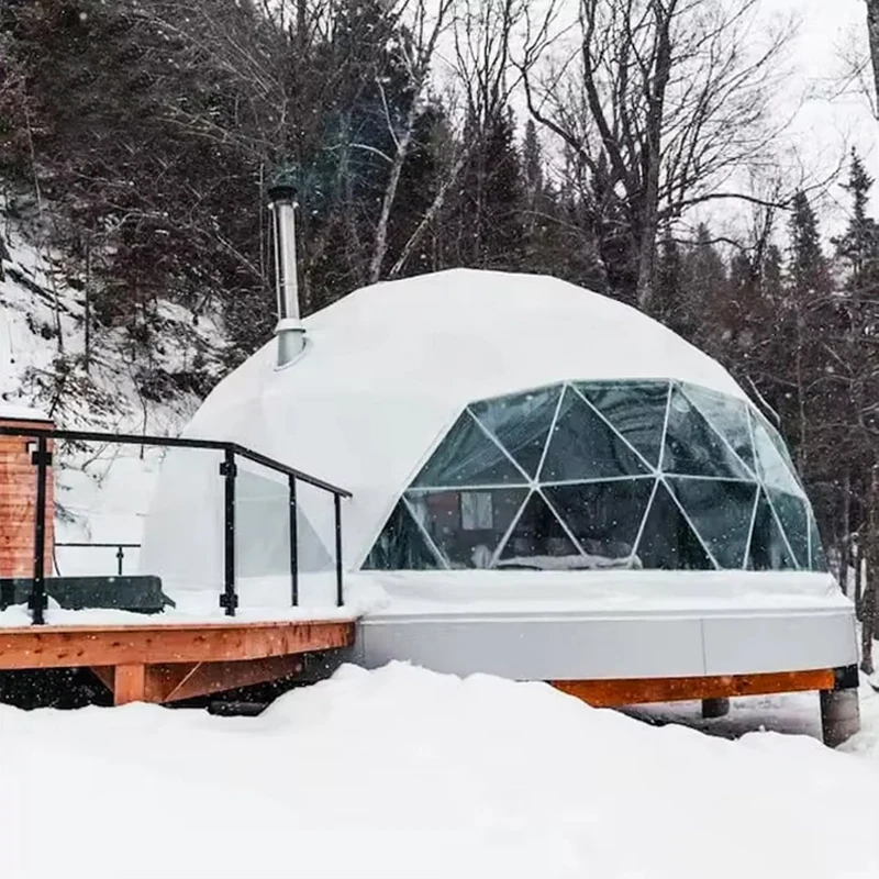 Premium Geodesic Glamping Dome - Outdoor Camping Dome ulasan dan harga