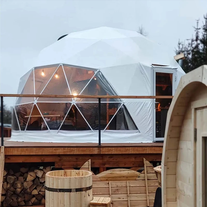 Premium Geodesic Glamping Dome - Outdoor Camping Dome ulasan dan harga