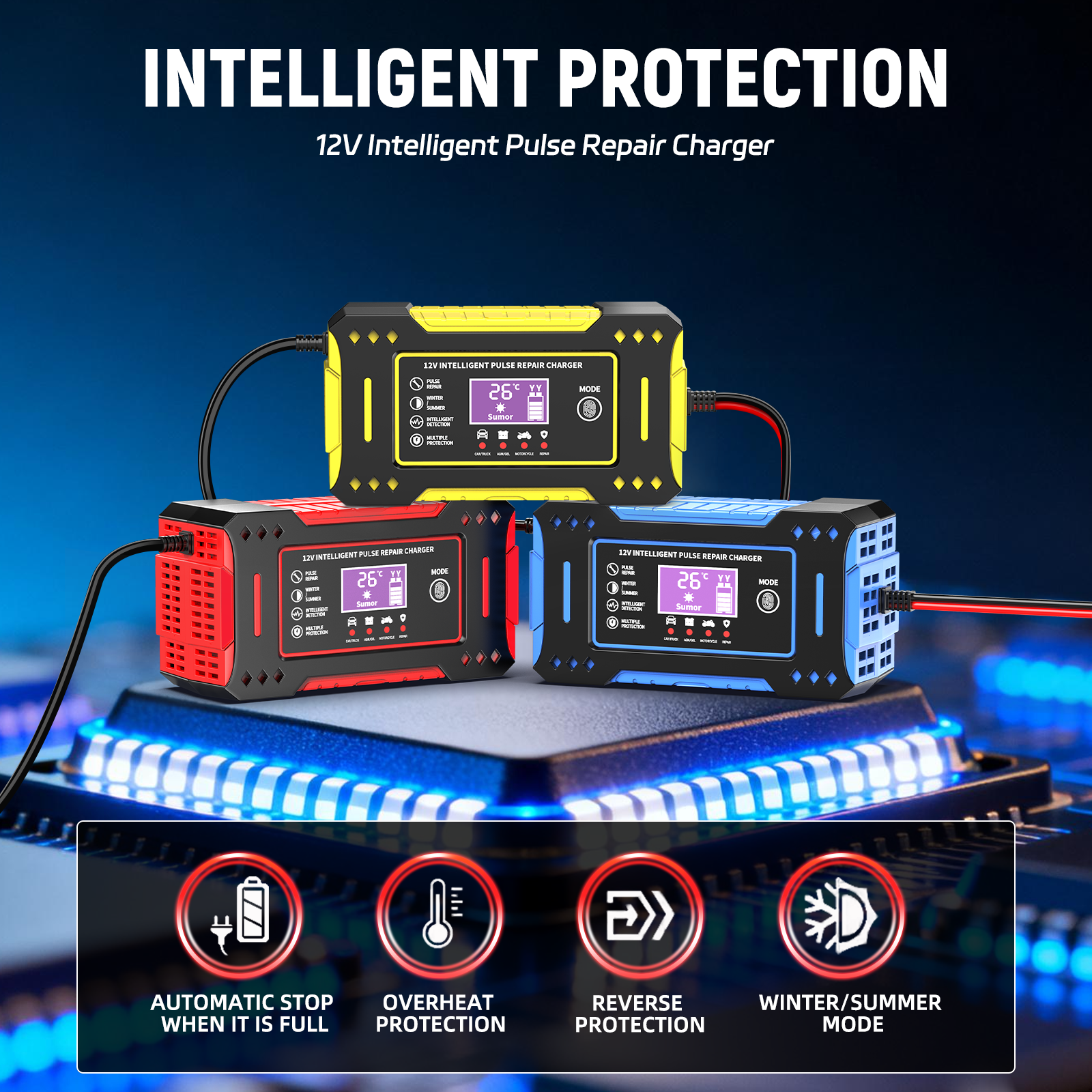 12V 6A Dedicated Outdoor Power - Battery Outdoor Camping ulasan dan harga