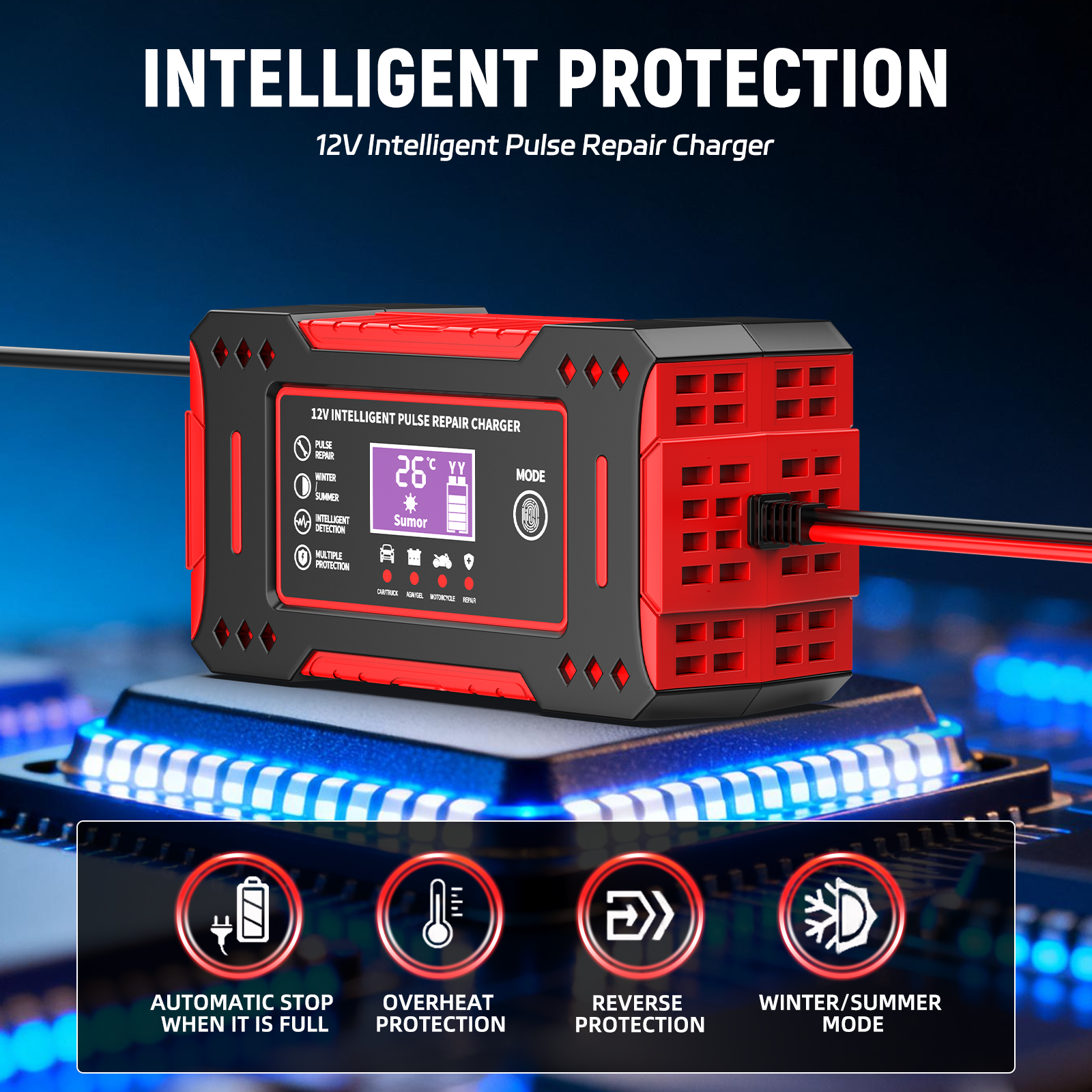 12V 6A Dedicated Outdoor Power - Battery Outdoor Camping ulasan dan harga