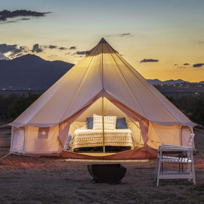 Waterproof Outdoor Glamping Te - Outdoor Yurt Camping ulasan dan harga