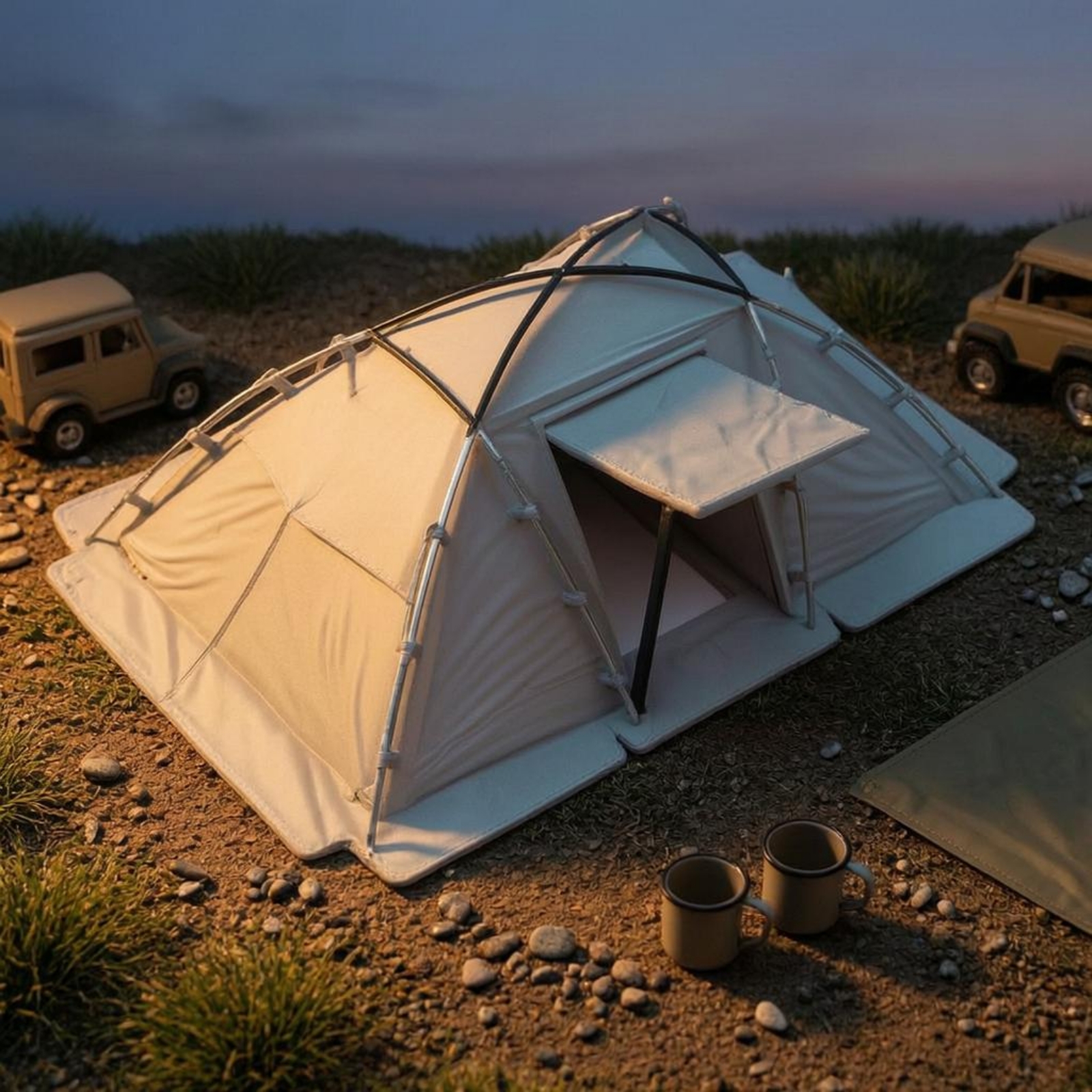 Miniature Camping Tent Dome-Sh - Outdoor Camping Dome ulasan dan harga