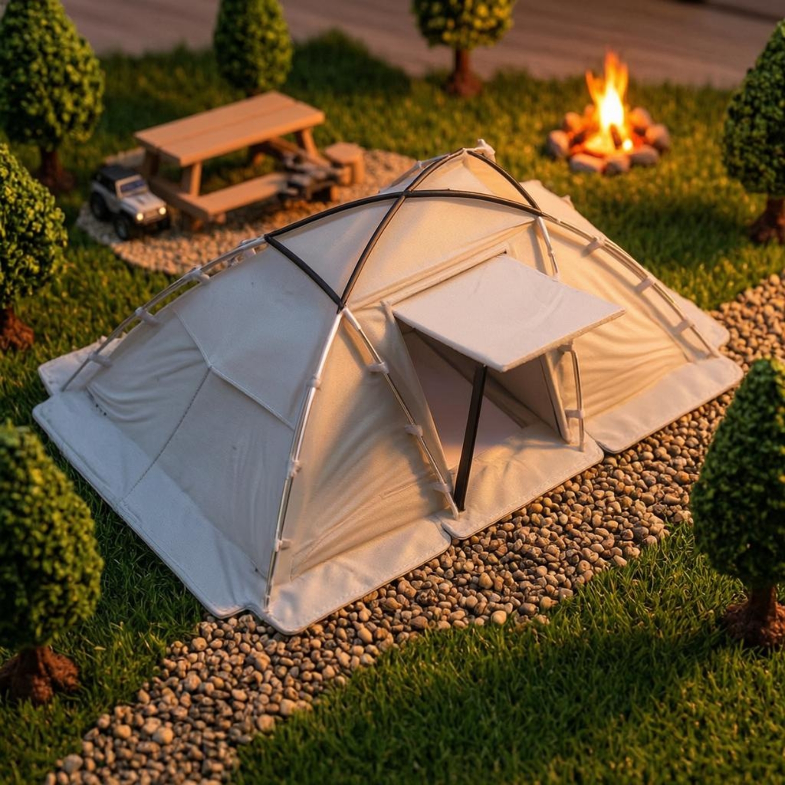 Miniature Camping Tent Dome-Sh - Outdoor Camping Dome ulasan dan harga