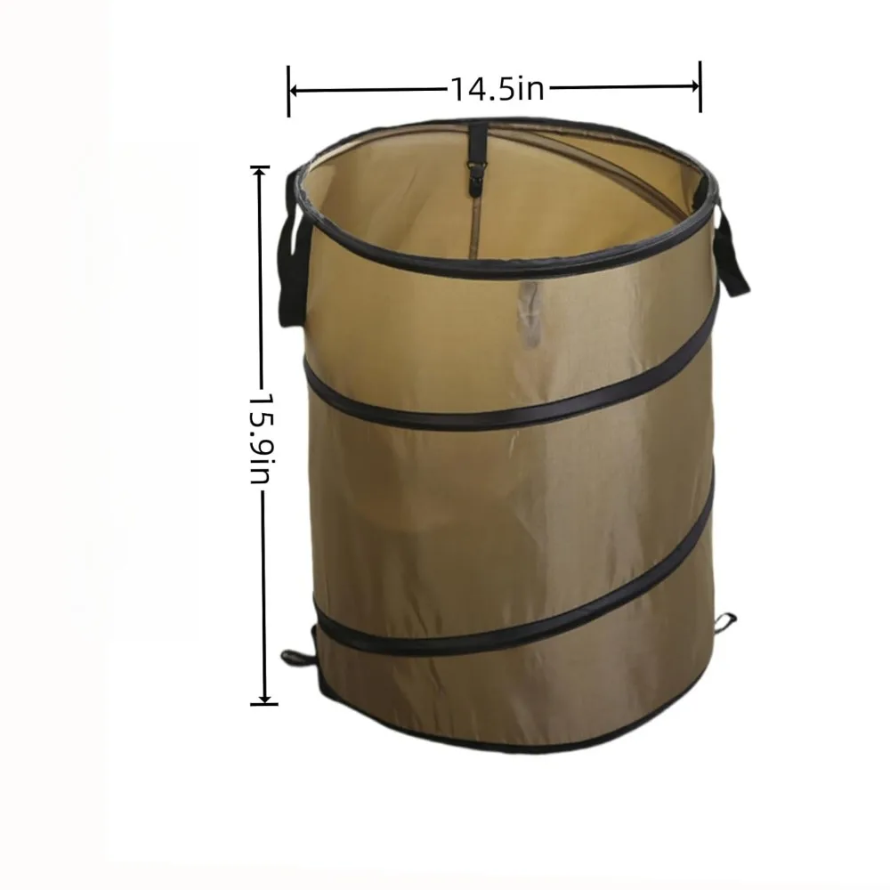 1pc Pop-up Trash Can Outdoor P - Outdoor Camping Bin ulasan dan harga