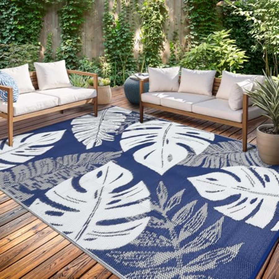 Outdoor Patio Rug 8x10, Waterp - Outdoor Camping Rugs 8X10 ulasan dan harga
