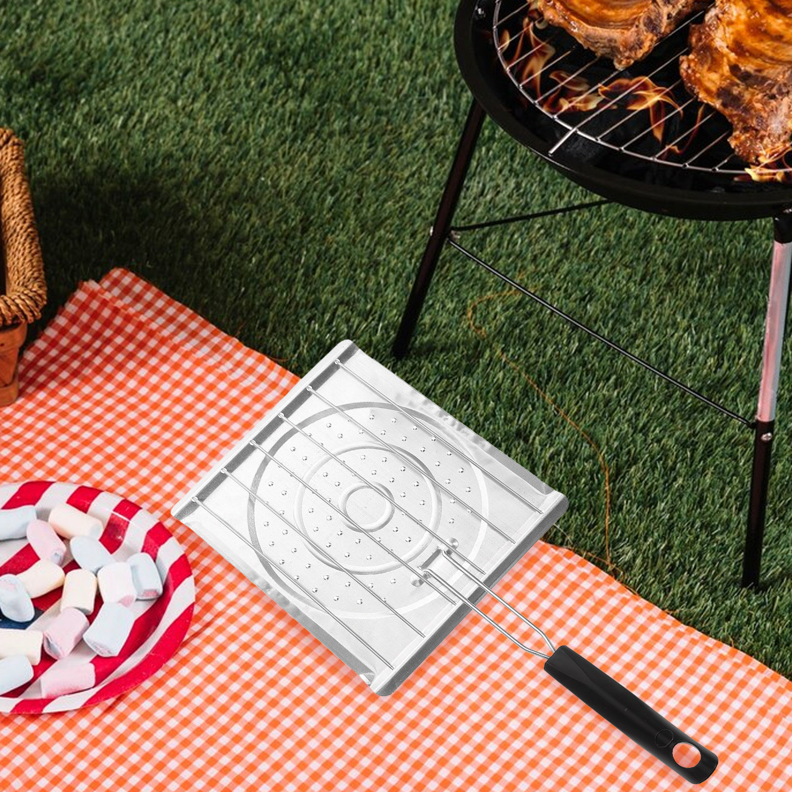 Noncoated Perforated Toaster G - Outdoor Camping Burner ulasan dan harga