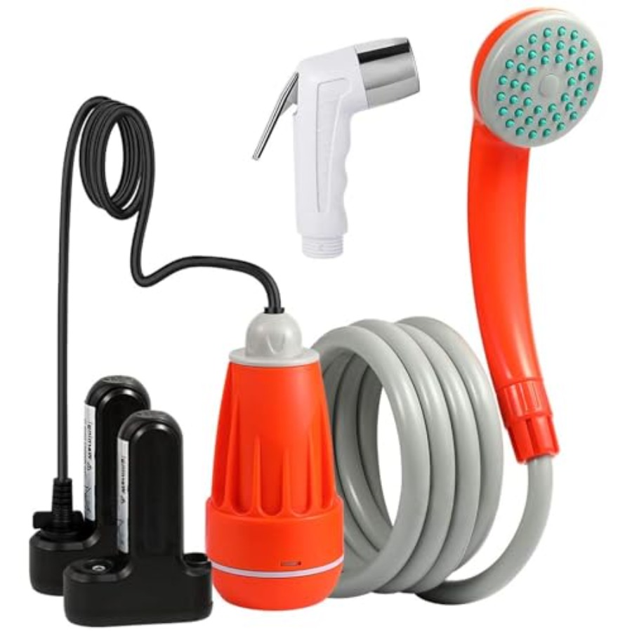 Portable Shower Portable Camp  - Battery Outdoor Camping ulasan dan harga