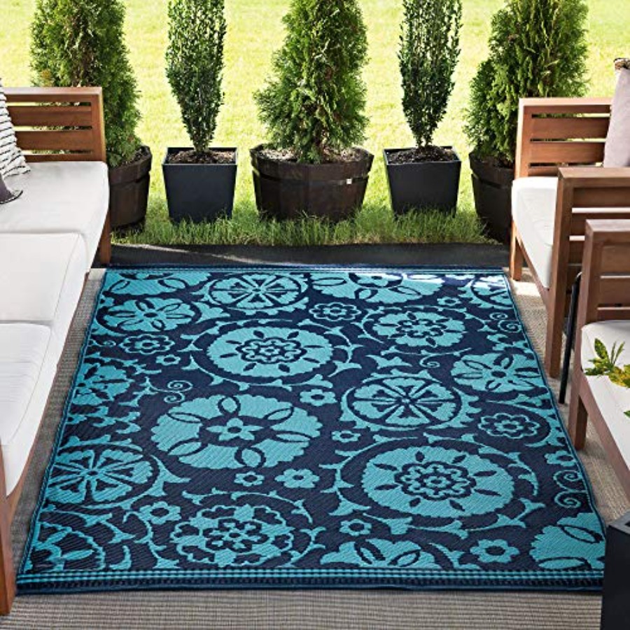 Indoor Outdoor Patio Garden Pi - Outdoor Camping Rugs 8X10 ulasan dan harga
