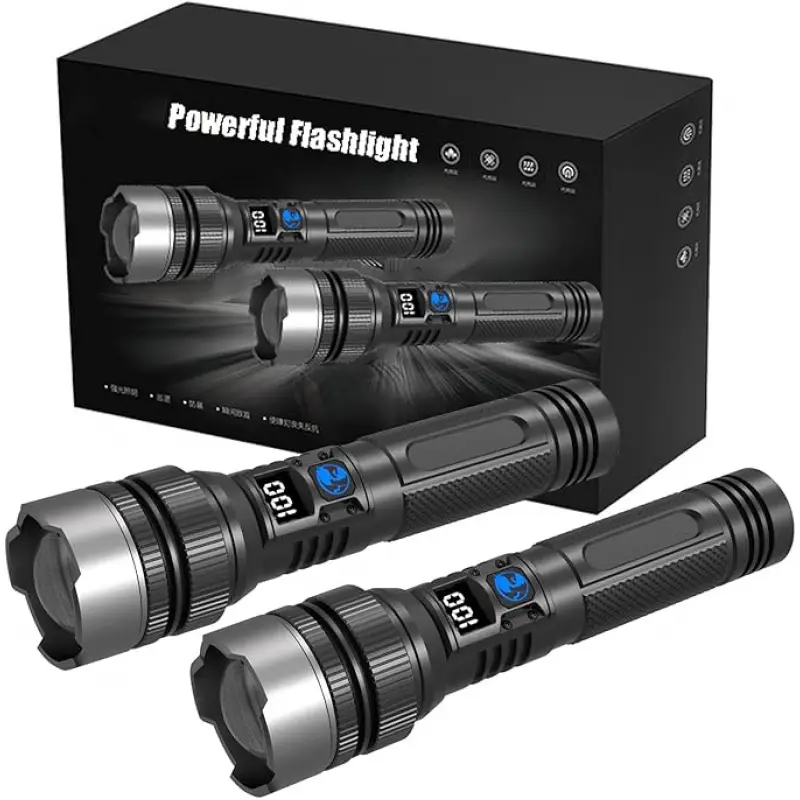 Ultra-Bright Rechargeable Flas - Battery Outdoor Camping ulasan dan harga