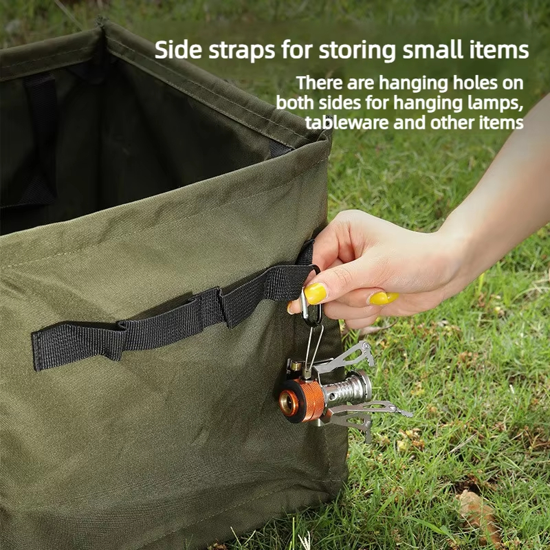 Oxford Cloth Foldable Outdoor  - Outdoor Camping Bin ulasan dan harga