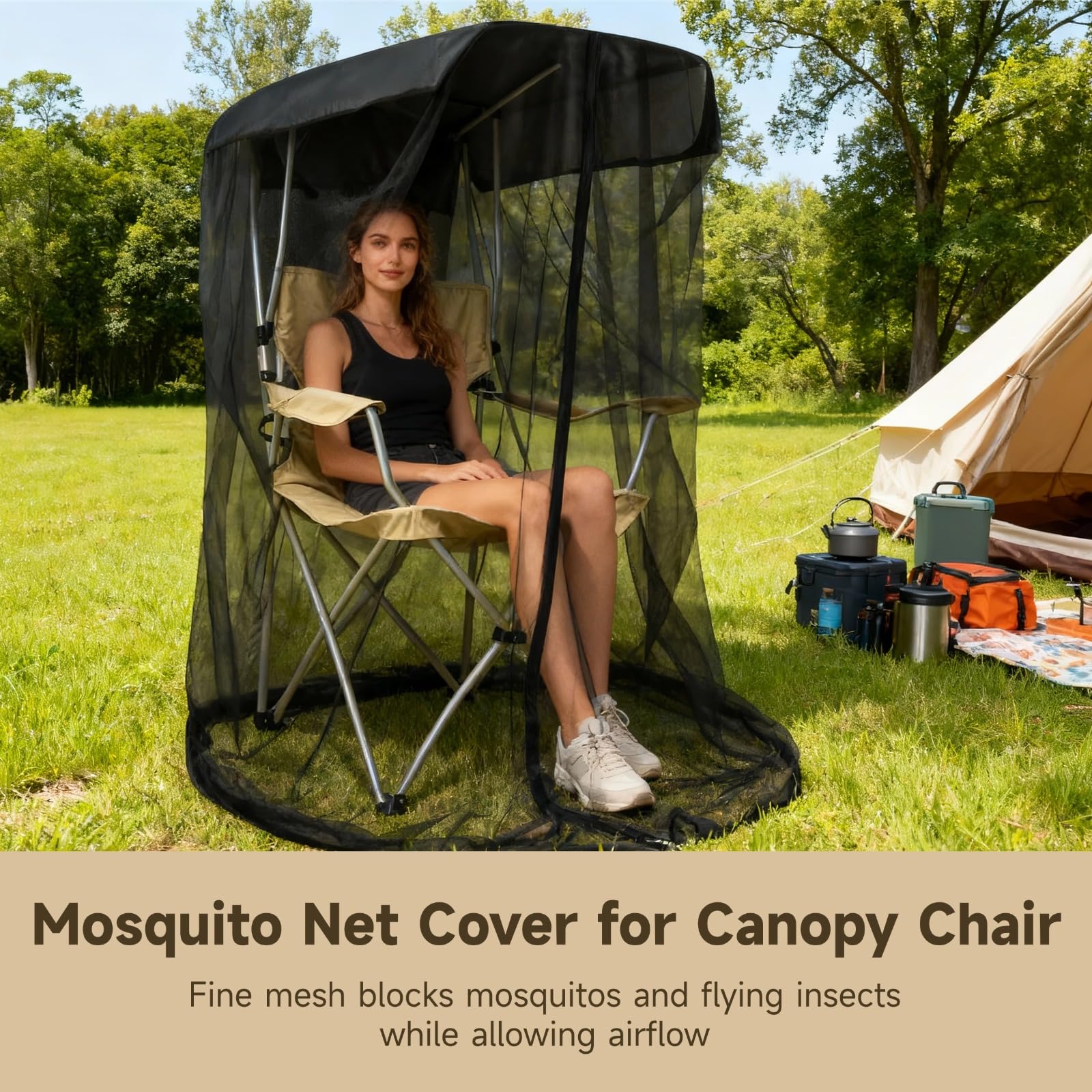 Outdoor Portable Mosquito Net  - Outdoor Camping Bug Zapper ulasan dan harga