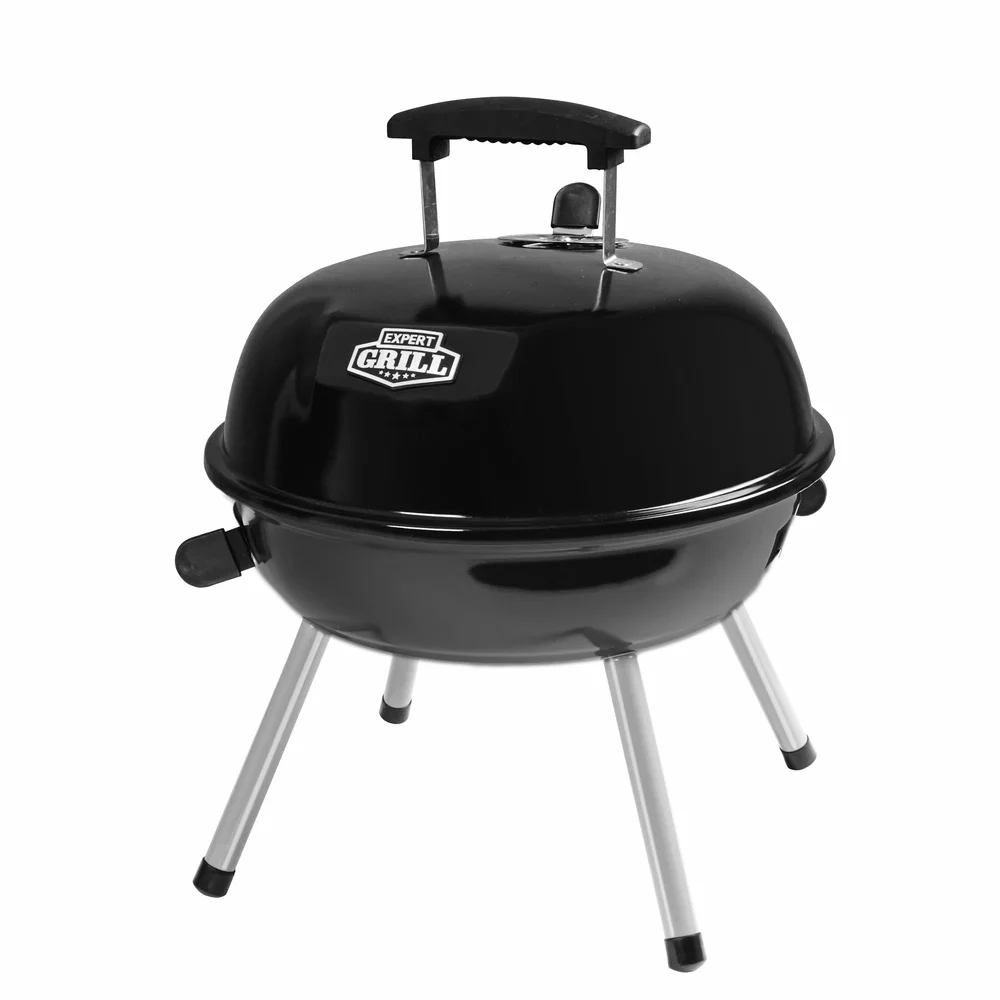 Portable Charcoal Grill 14.5 I - Outdoor Camping Dome ulasan dan harga