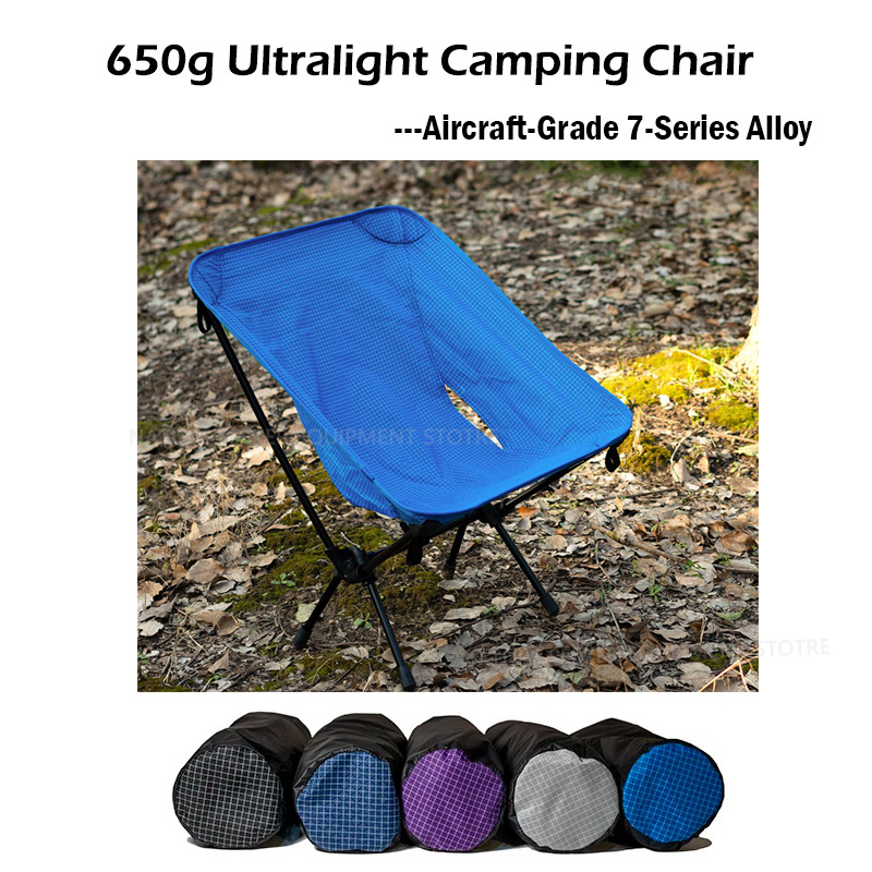 650g Ultralight Folding Campin - Outdoor Camping Chairs Folding ulasan dan harga