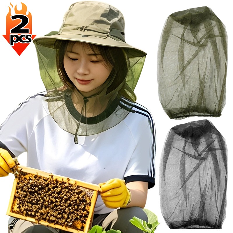 Outdoor Mosquito Net Head Cove - Outdoor Camping Bug Zapper ulasan dan harga