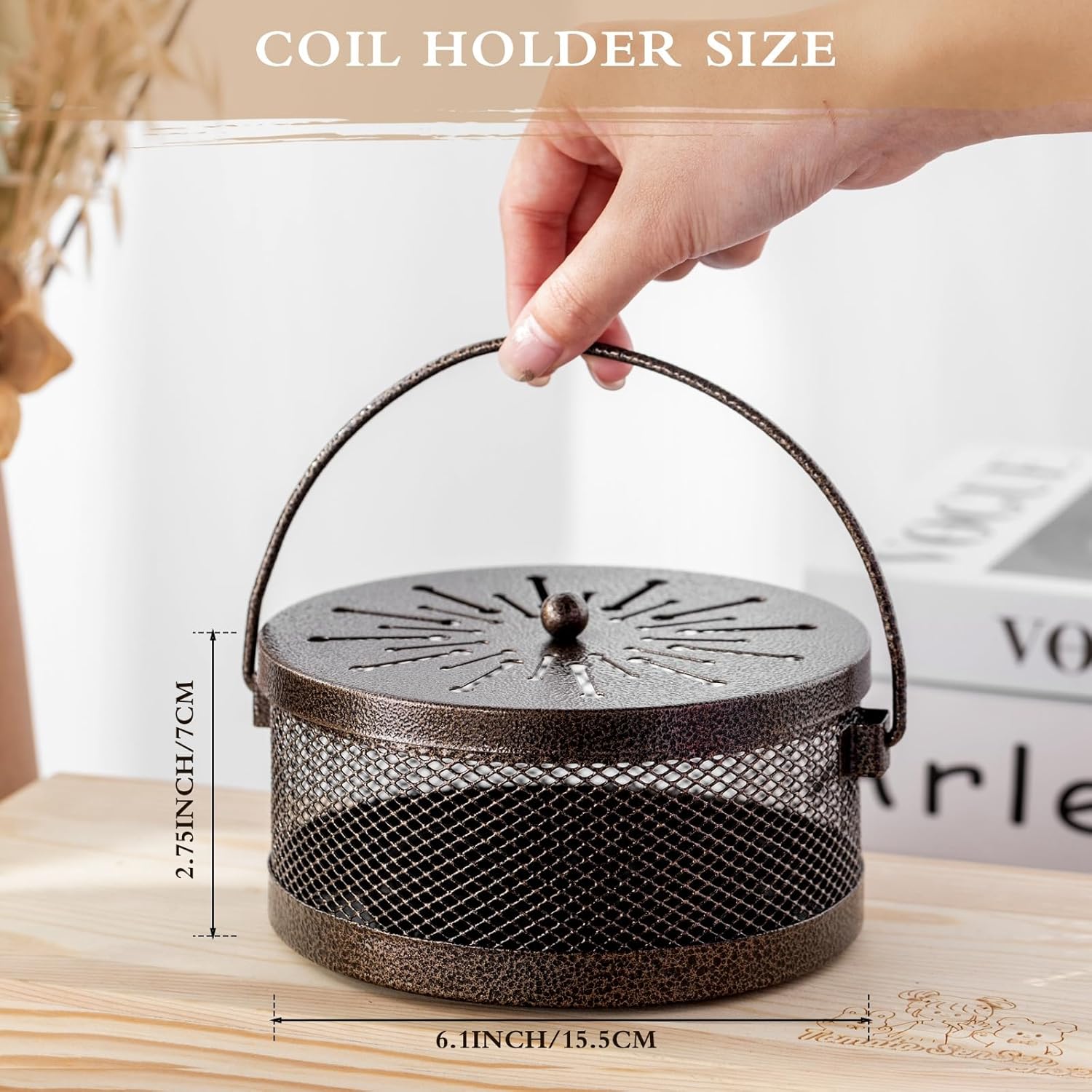 4-Pack Mosquito Coil Holder, P - Outdoor Camping Burner ulasan dan harga