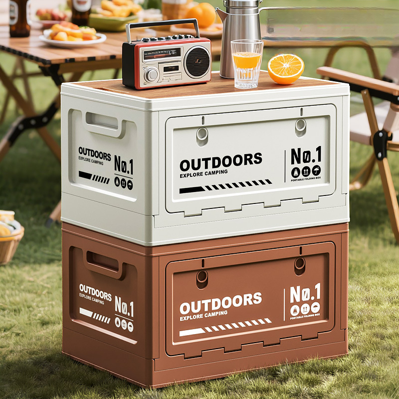 Camping Folding Storage Box, W - Outdoor Camping Bin ulasan dan harga
