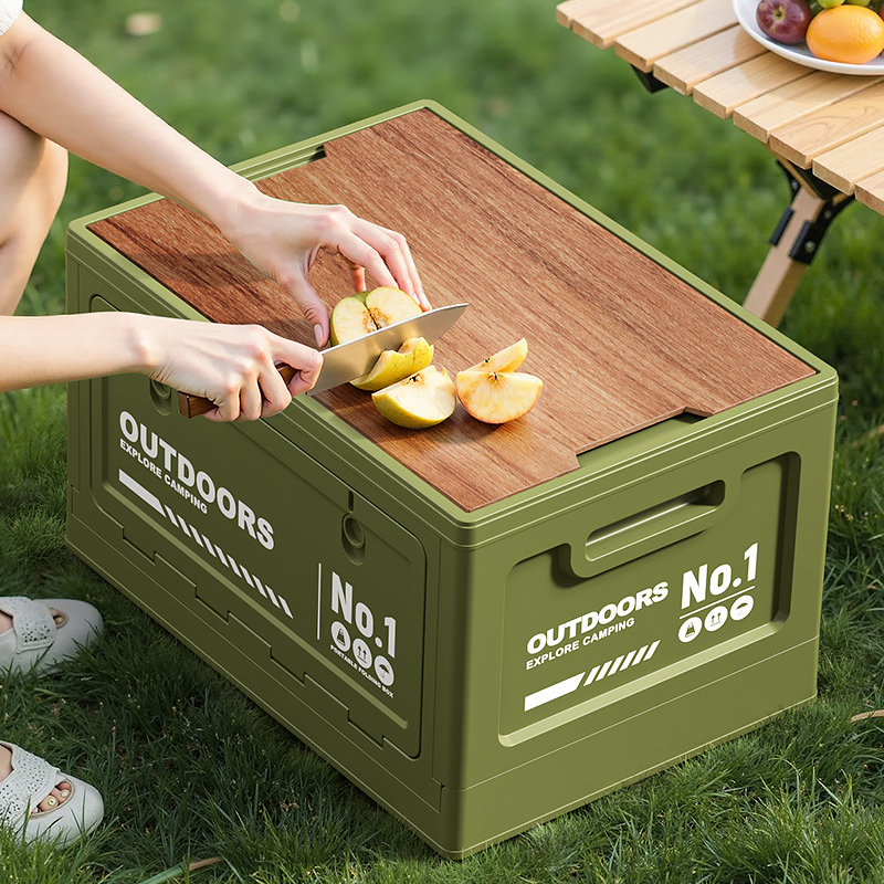 Camping Folding Storage Box, W - Outdoor Camping Bin ulasan dan harga