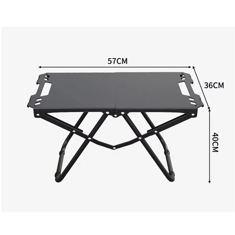 Home Household Carbon Steel Li - Outdoor Camping Table Foldable ulasan dan harga