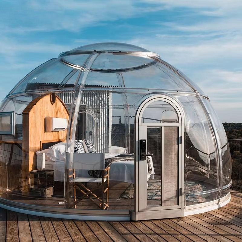 Glamping Dome Tent Outdoor Hot - Outdoor Camping Dome ulasan dan harga