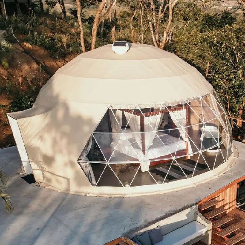 Glamping Dome Tent Outdoor Hot - Outdoor Camping Dome ulasan dan harga