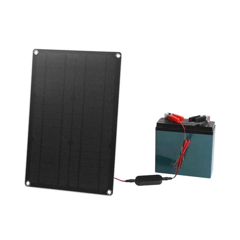 20W Solar Battery Trickle Char - Battery Outdoor Camping ulasan dan harga
