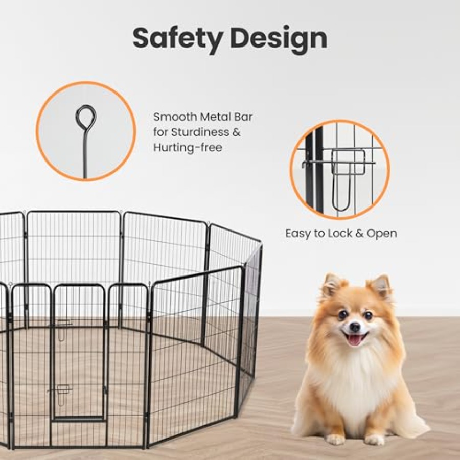 Outdoor Indoor Dog Playpen for - Outdoor Camping Dog Fence ulasan dan harga