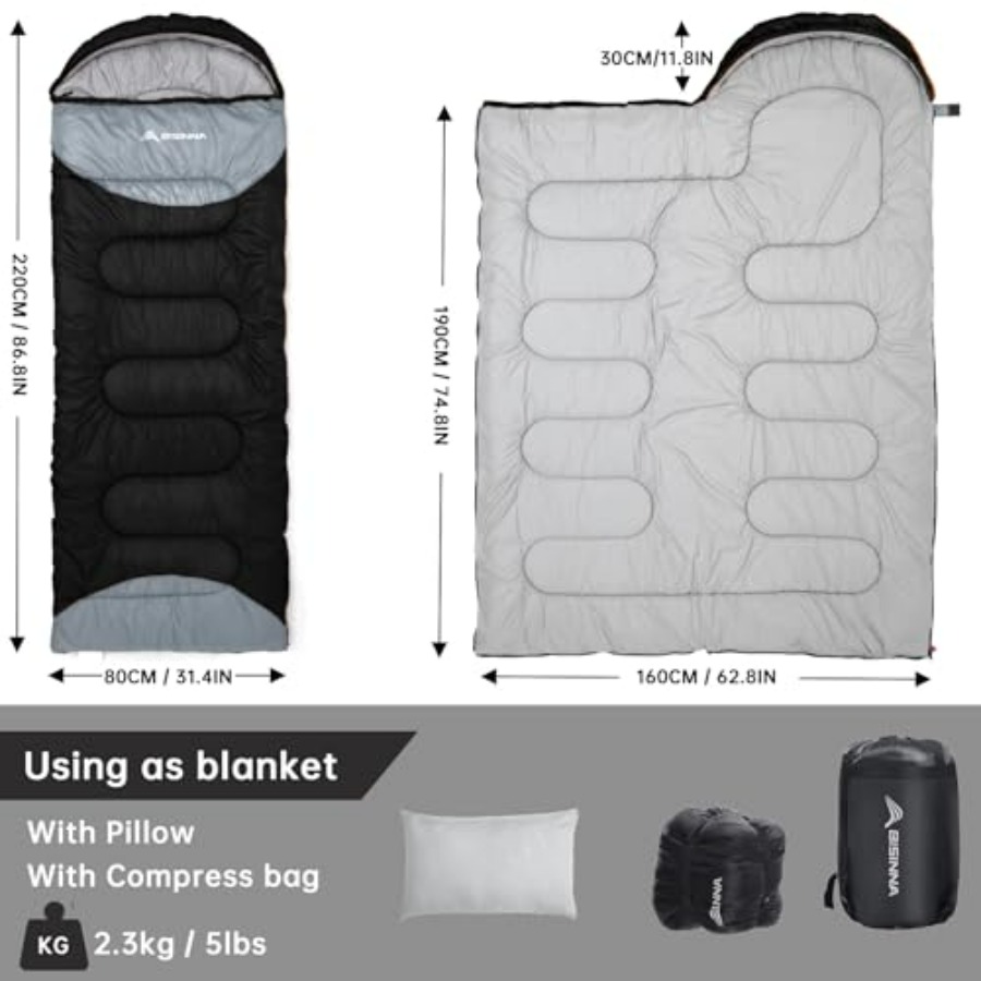 Winter camping sleeping bag fo - Camp Pillow Compressible ulasan dan harga