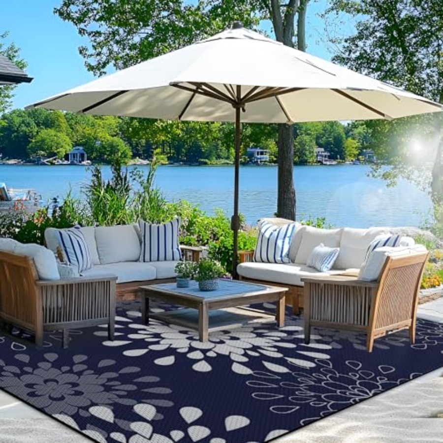 Outdoor 8x10 ft waterproof pat - Outdoor Camping Rugs 8X10 ulasan dan harga
