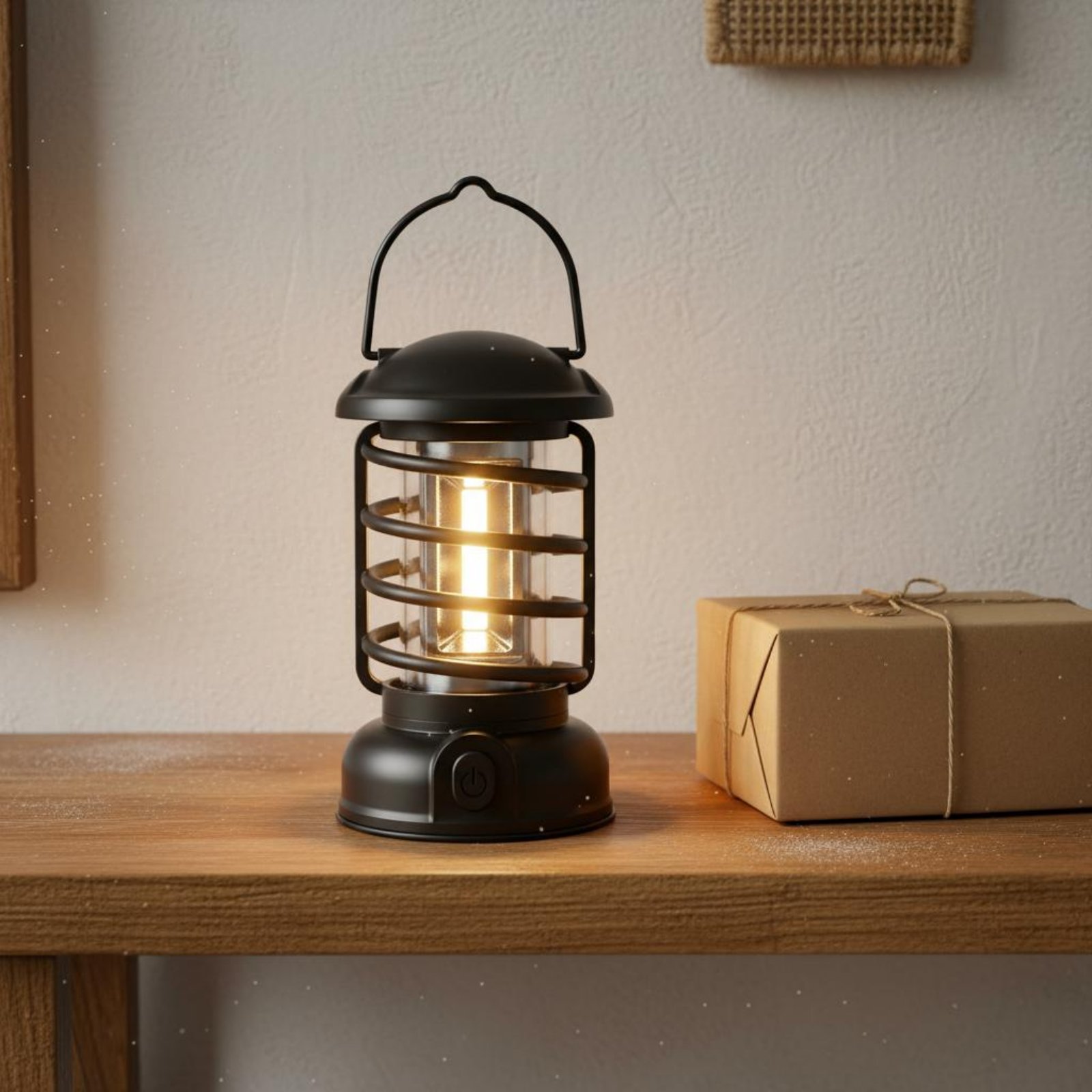 Retro Camping Lantern Two-Way  - Battery Outdoor Camping ulasan dan harga